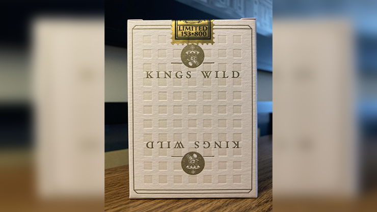 Limited No.13 Table Players Vol.15 Playing Cards by Kings Wild Project