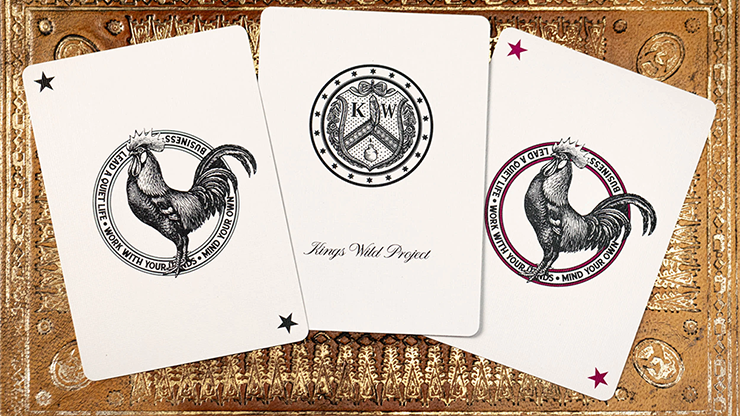Limited No.13 Table Players Vol.17 Playing Cards by Kings Wild Project