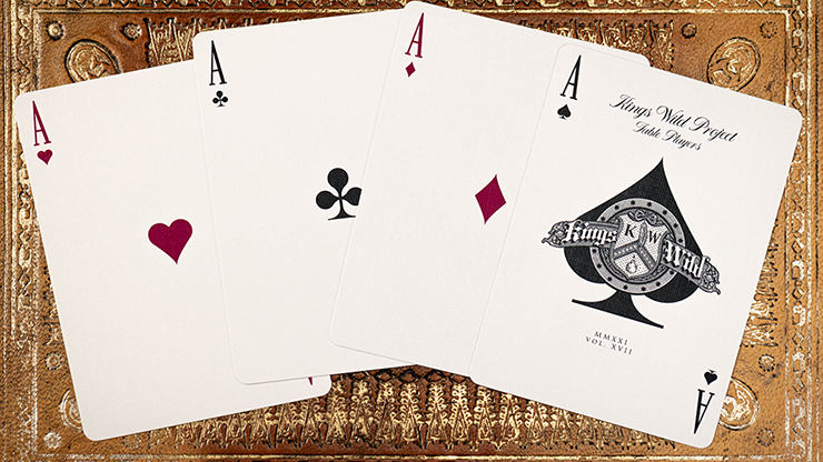 Limited No.13 Table Players Vol.17 Playing Cards by Kings Wild Project