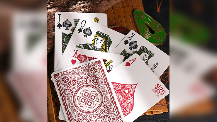 COIPIX (RED) Playing Cards by N2G