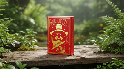 MOUTAI Red Limited Edition (2 Deck Set)  Playing Cards