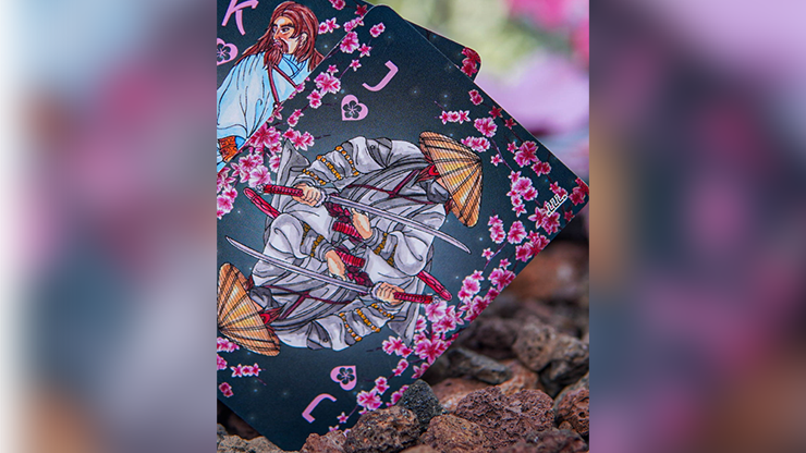 Sakura Renaissance 3D Pop-up Moonlight Edition Playing Cards