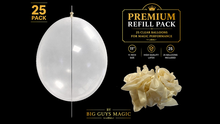 Needle Through Balloon Refill Pack (25 Count) by Big Guy's Magic