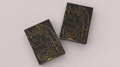 Frankenstein Series Egypt Edition (Gilded) Playing Cards
