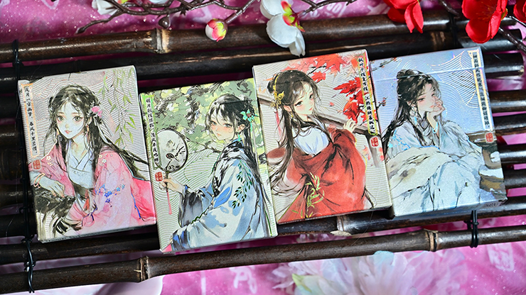 Splendor of the Four Seasons - Autumn   Playing Cards by Hidden Light