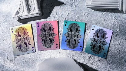 Alabaster Athena HOLO Playing Cards by TCC Fashion