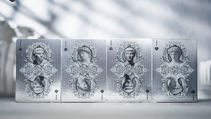 Alabaster David Luxury Playing Cards by TCC Fashion
