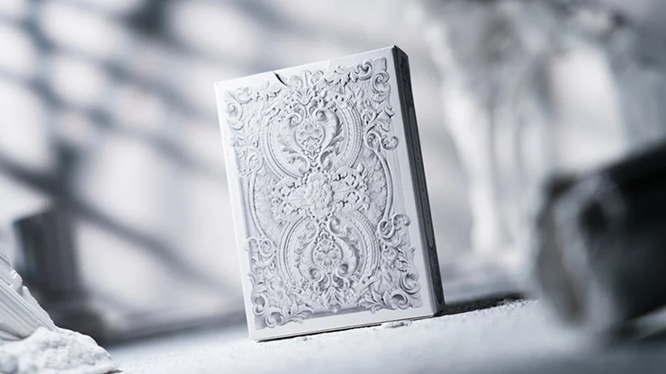 Alabaster David Luxury Playing Cards by TCC Fashion