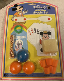 Walt Disney Character Mickey Mouse Magic Set(vintage) - MagicKits.com Magic Shop
