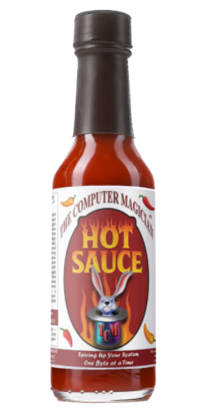 The Computer Magician Hot Sauce - MagicKits.com Magic Shop