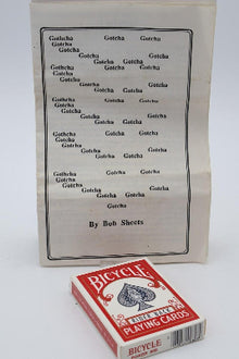 Bicycle playing cards with a branded sleeve on a white background