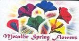 Spring Flowers Metallic Lg #6 - MagicKits.com Magic Shop