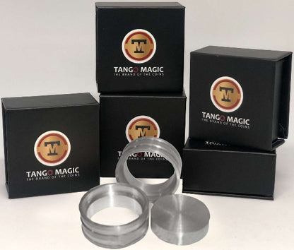 Tang Magic coin magic set with packaging on a white background