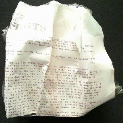 White paper with text on a black background