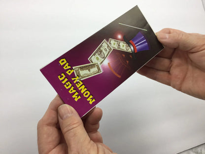 Magic Money Pad – Blank Pages Turn into $50 Bills