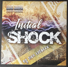 Product packaging for 'Initial Shock' by Mark Mason with a vintage design.