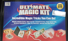 Box for Ultimate Magic Kit with colorful design and text.