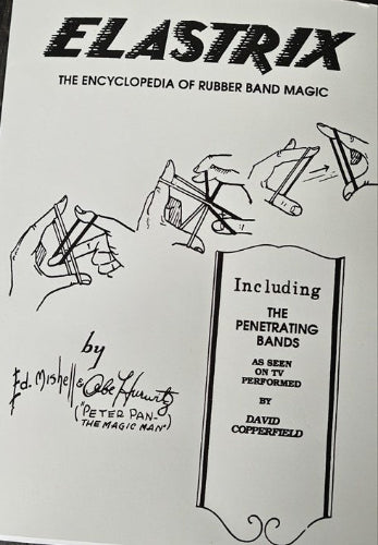 Cover of 'Elastrix' with illustrations and text on a white background