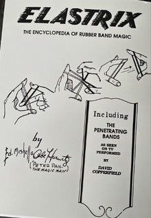 Cover of 'Elastrix' with illustrations and text on a white background