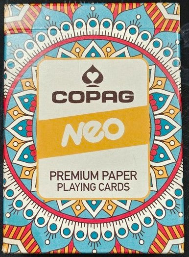 Copag Neo premium paper playing cards with colorful design