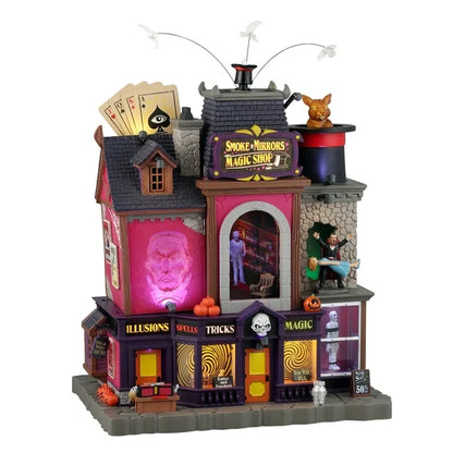 Lemax Smoke and Mirrors Magic Shop – Michaels Exclusive (2024) Mint and Sealed