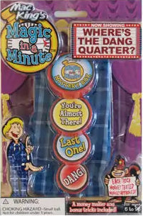 Packaged toy with colorful text and graphics on a white background