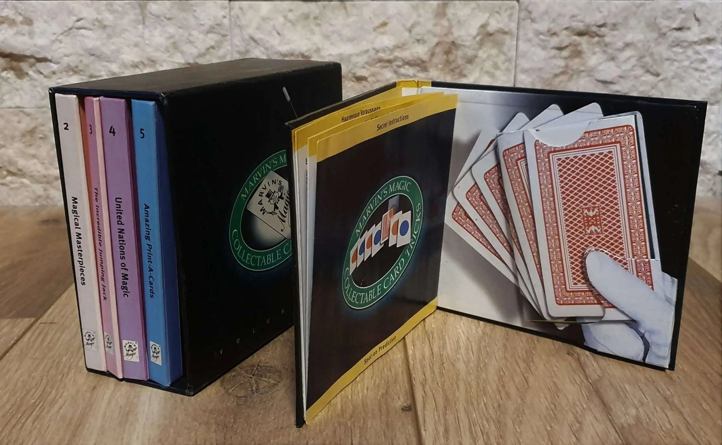 Marvin’s Magic Collectable Card Tricks Vol 1 and 2