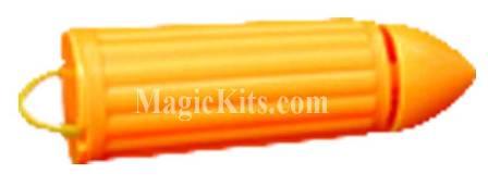 Orange inflatable cone with 'MagicKits.com' text on a white background