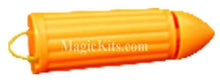 Orange inflatable cone with 'MagicKits.com' text on a white background