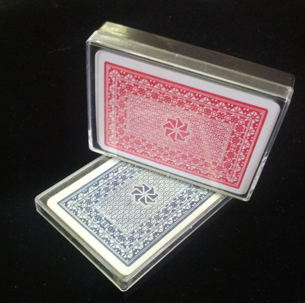 Plastic Deck - Blue - MagicKits.com Magic Shop