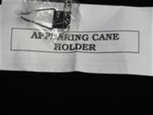 Card Clip Appearing Cane Candle or Flower Holder - MagicKits.com Magic Shop