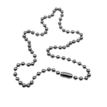 32-Inch Silver Ball Chain – Perfect Replacement for Your “Tagged Trick”