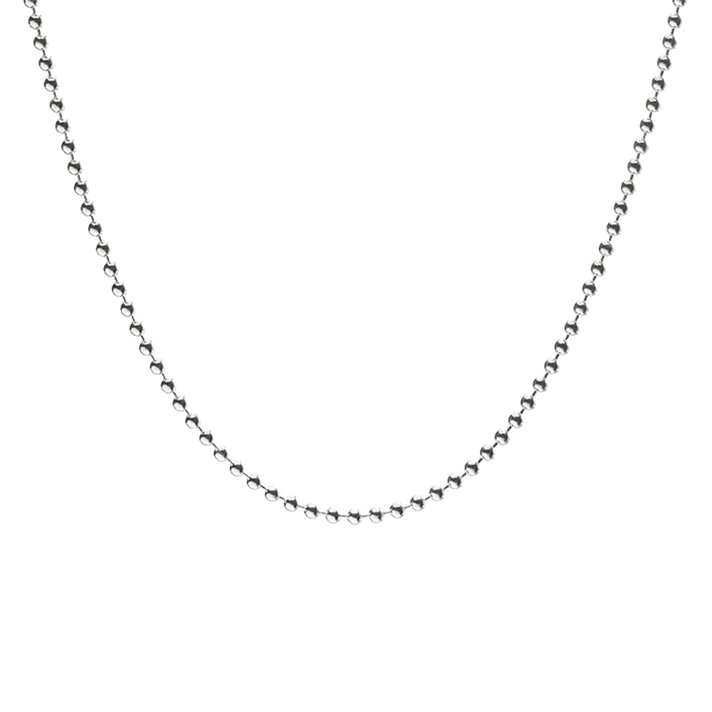 32-Inch Silver Ball Chain – Perfect Replacement for Your “Tagged Trick”