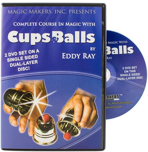Cups & Balls DVD by Eddy Ray - MagicKits.com Magic Shop