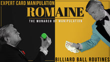 Romaine – Card &amp; Billiard Ball Manipulation Masterclass (1-DVD 2 sides)