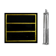 Black Art Table (moving well)