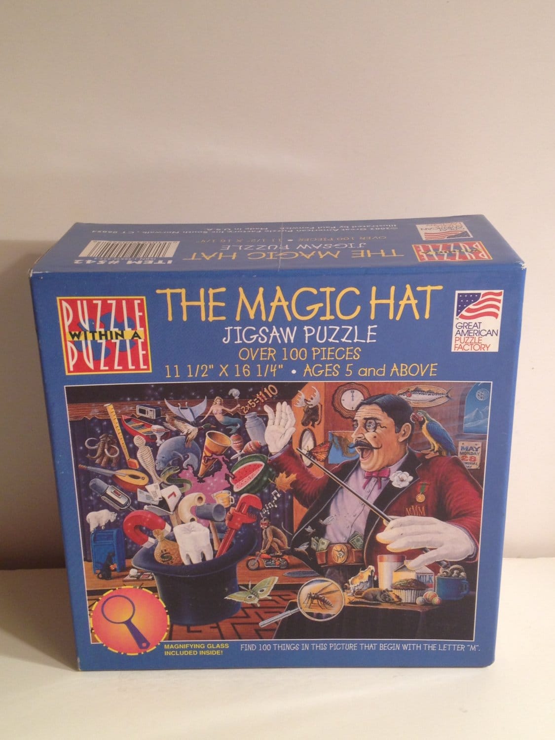 The Magic Hat Jigsaw Puzzle(2002) - MagicKits.com Magic Shop