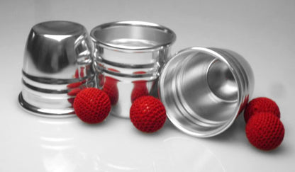 Cups and Balls – Aluminum with Chop Cup