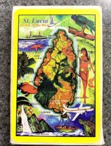 St. Lucia Playing Cards - MagicKits.com Magic Shop