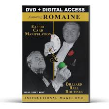 Romaine – Card &amp; Billiard Ball Manipulation Masterclass (1-DVD 2 sides)
