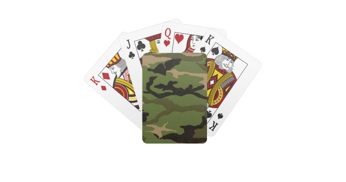 Camo Playing Cards - MagicKits.com Magic Shop