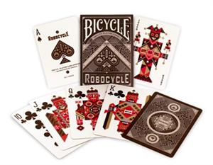 Bicycle Robocycle Deck- Blue - MagicKits.com Magic Shop