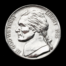 Giant 3" Nickel - MagicKits.com Magic Shop