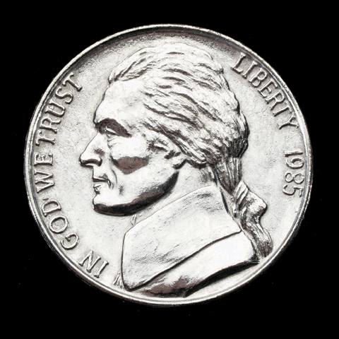 Giant 3" Nickel - MagicKits.com Magic Shop