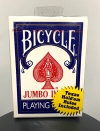 Blue Bicycle Deck Playing Cards with Texas Hold'em - MagicKits.com Magic Shop