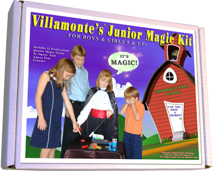 Villamonte's Junior Magic Kit (Girl Magician Cover) - MagicKits.com Magic Shop
