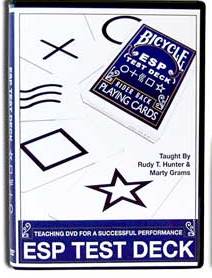 ESP Test Deck - DVD ONLY - MagicKits.com Magic Shop