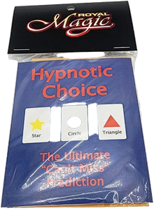 Packaged product titled 'Hypnotic Choice' by Royal Magic on a white background.