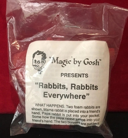 Packaged toy set with 'Magic by Gosh' branding on a red and black background.