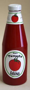 Norm Nielsen Vanishing Ketchup Bottle – Second Version (Rare)